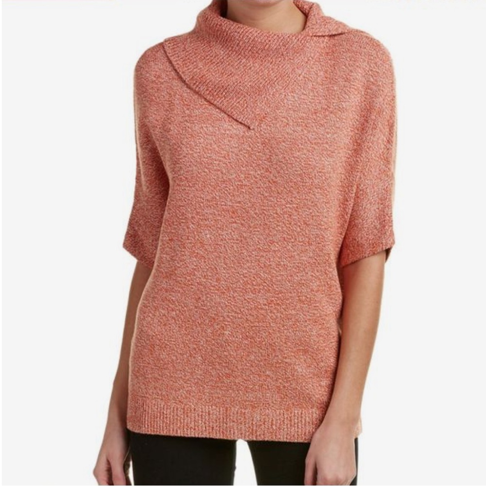 CAbi Foldover Cowl Dolman Sleeve Sweater